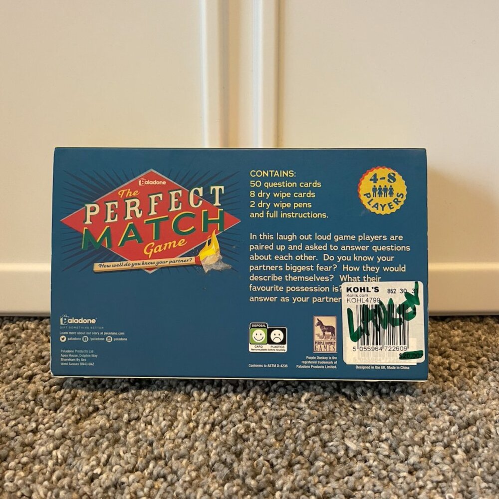 Game - The Perfect Match - Picture 2 of 2